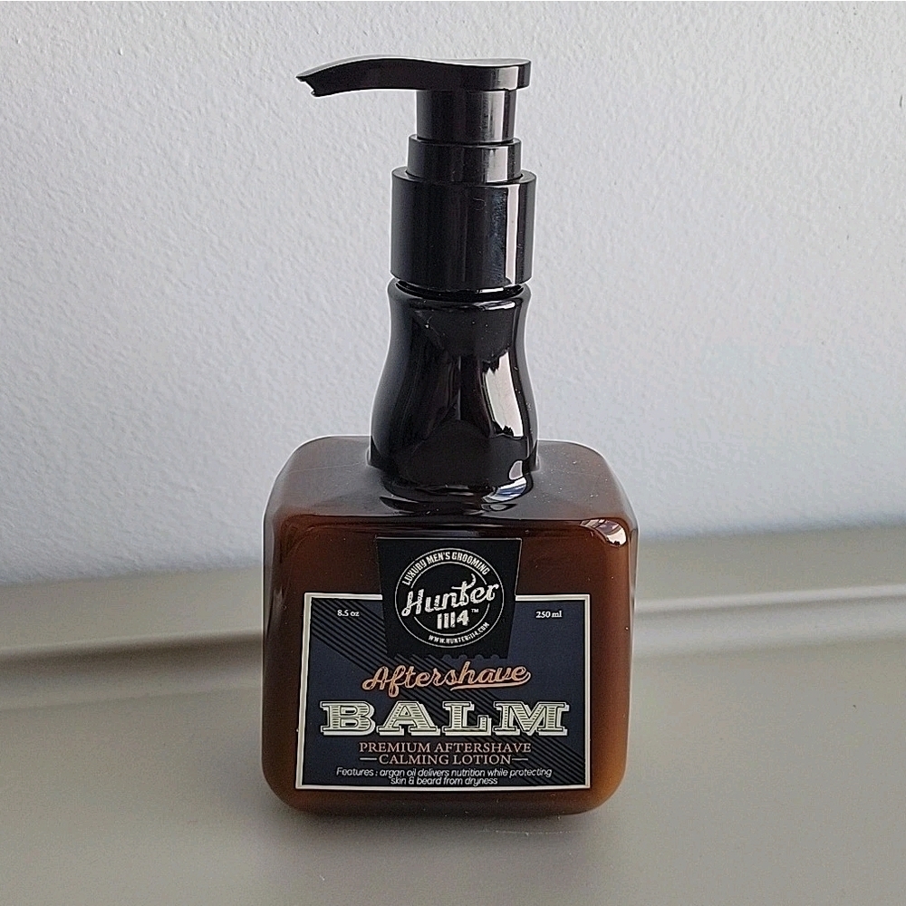 Hunter 1114 Premium Aftershave Balm Calming Lotion, Luxury‎ Men's Grooming